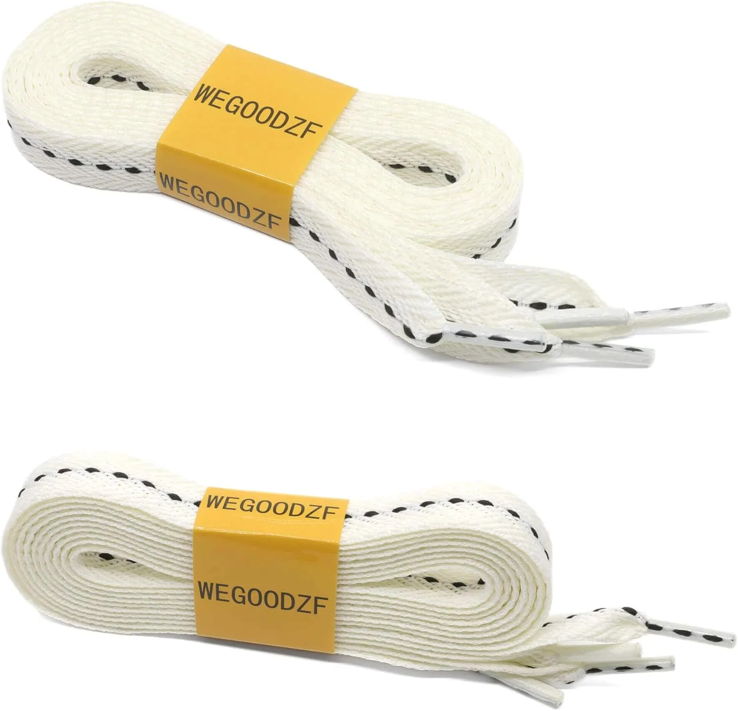 Flat Fat Sneakers Shoelaces: 2 Pair 3/5Inch Extra Wide Thick Shoe Laces