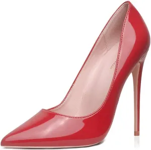 GENSHUO Women's 4.7 Inch Pumps Pointy Toe Stiletto Sexy High Heels Work Party Wedding Shoes