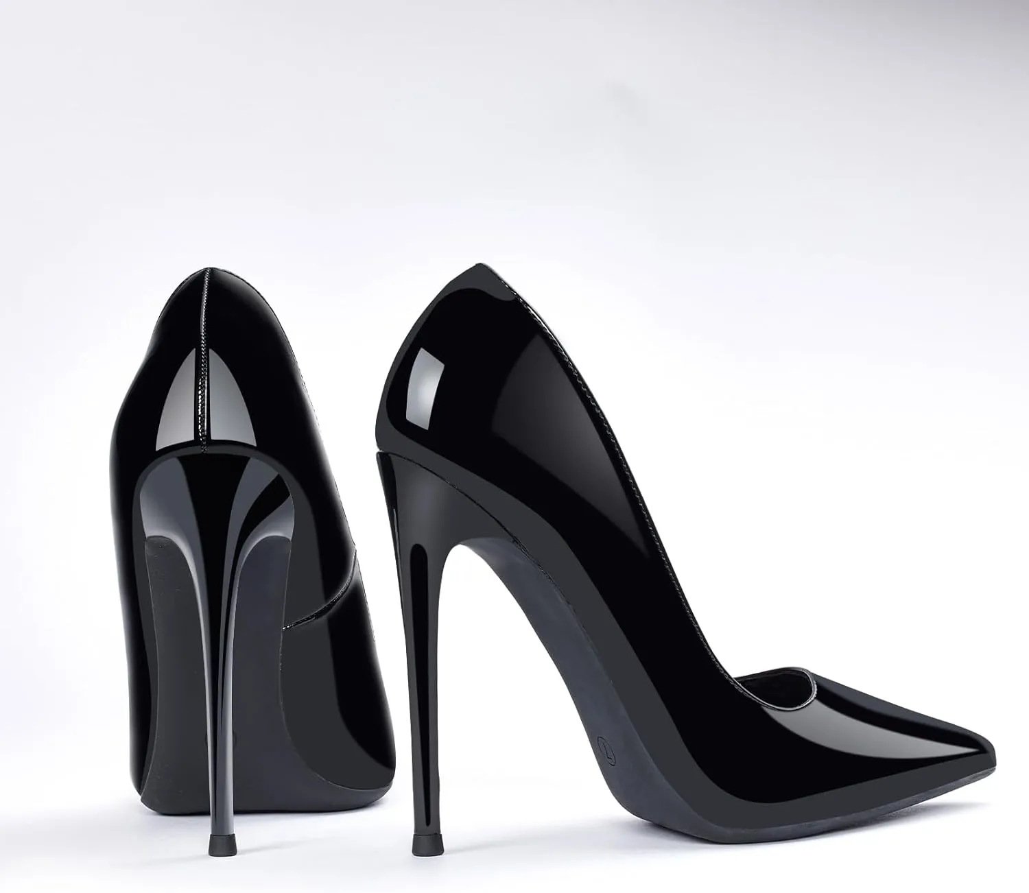GENSHUO Women's 4.7 Inch Pumps Pointy Toe Stiletto Sexy High Heels Work Party Wedding Shoes