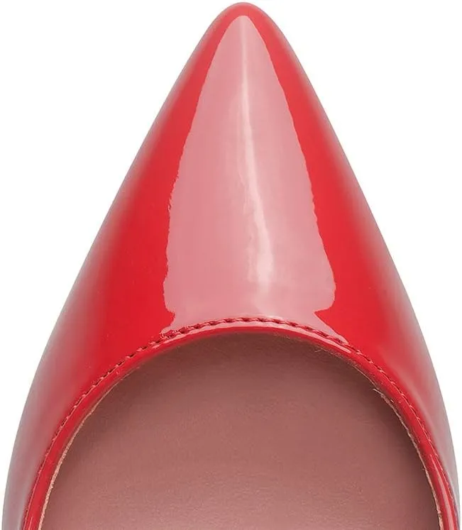 GENSHUO Women's 4.7 Inch Pumps Pointy Toe Stiletto Sexy High Heels Work Party Wedding Shoes
