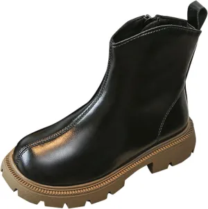 Girls and Boys Children's Casual Shoes Mesh Soft Sole Breathable Sports Short Boots Toddler Girl Boots Size 4