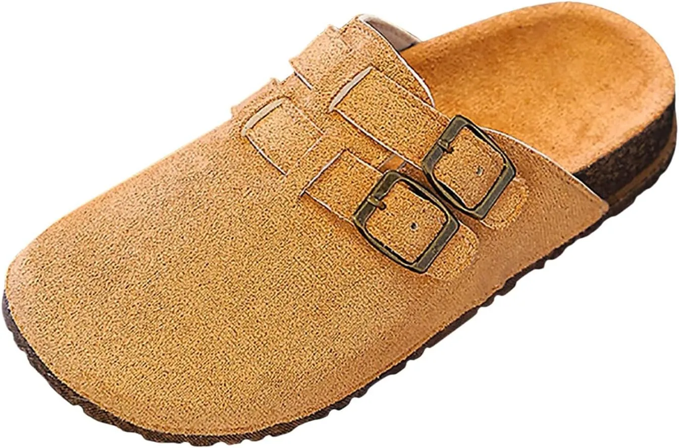 Girls Sandals Low Heel Children Slippers Children Linen Slippers Indoor Home Cotton And Linen Soft Sole