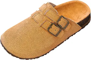 Girls Sandals Low Heel Children Slippers Children Linen Slippers Indoor Home Cotton And Linen Soft Sole