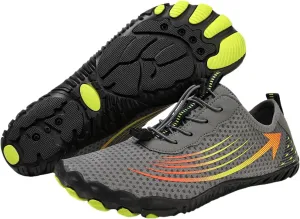 Hike Barefoot Shoes for Womens Mens Footwear Pro Barefoot Shoes, Wide Toe Box Healthy & Non-Slip Breathable Footwear for Women Surf Beach Walking Hiking Shoes