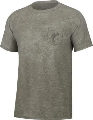 HUK Short Sleeve Mineral Wash Pocket Tee, Fishing T-Shirt for Men