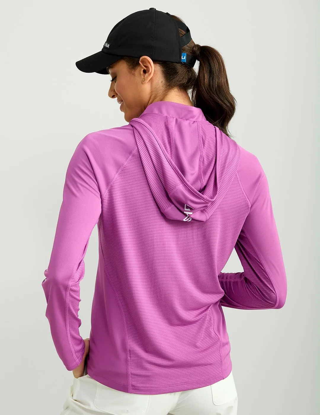 HUK Women's Icon Hoodie, Fishing Shirt with Sun Protection