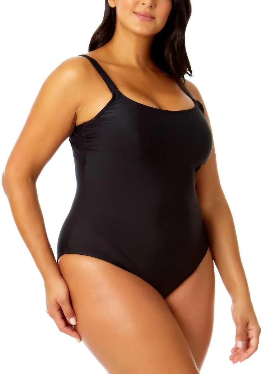 Hurley Women's UPF 50  Sun Protection One Piece Swimsuit