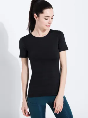 INTRO TEE, BLACK WFX