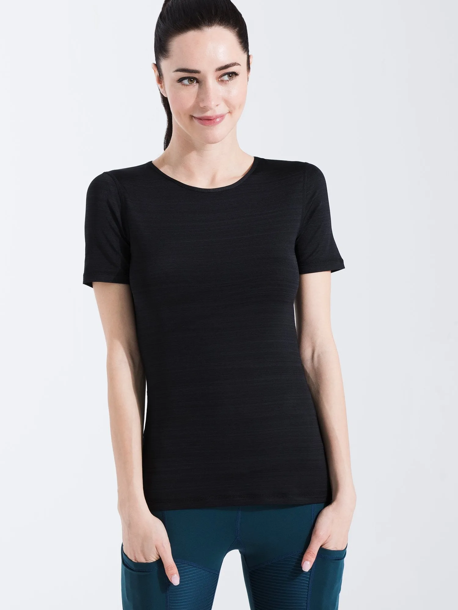 INTRO TEE, BLACK WFX