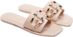 Jelly Sandals for Women Flat Slides Jellies Shoes Pool Slippers Bathroom Summer Size 11 Ladies Non Slip Plastic Dress Comfortable Slip On Beach Open Toe Quick Drying Soft