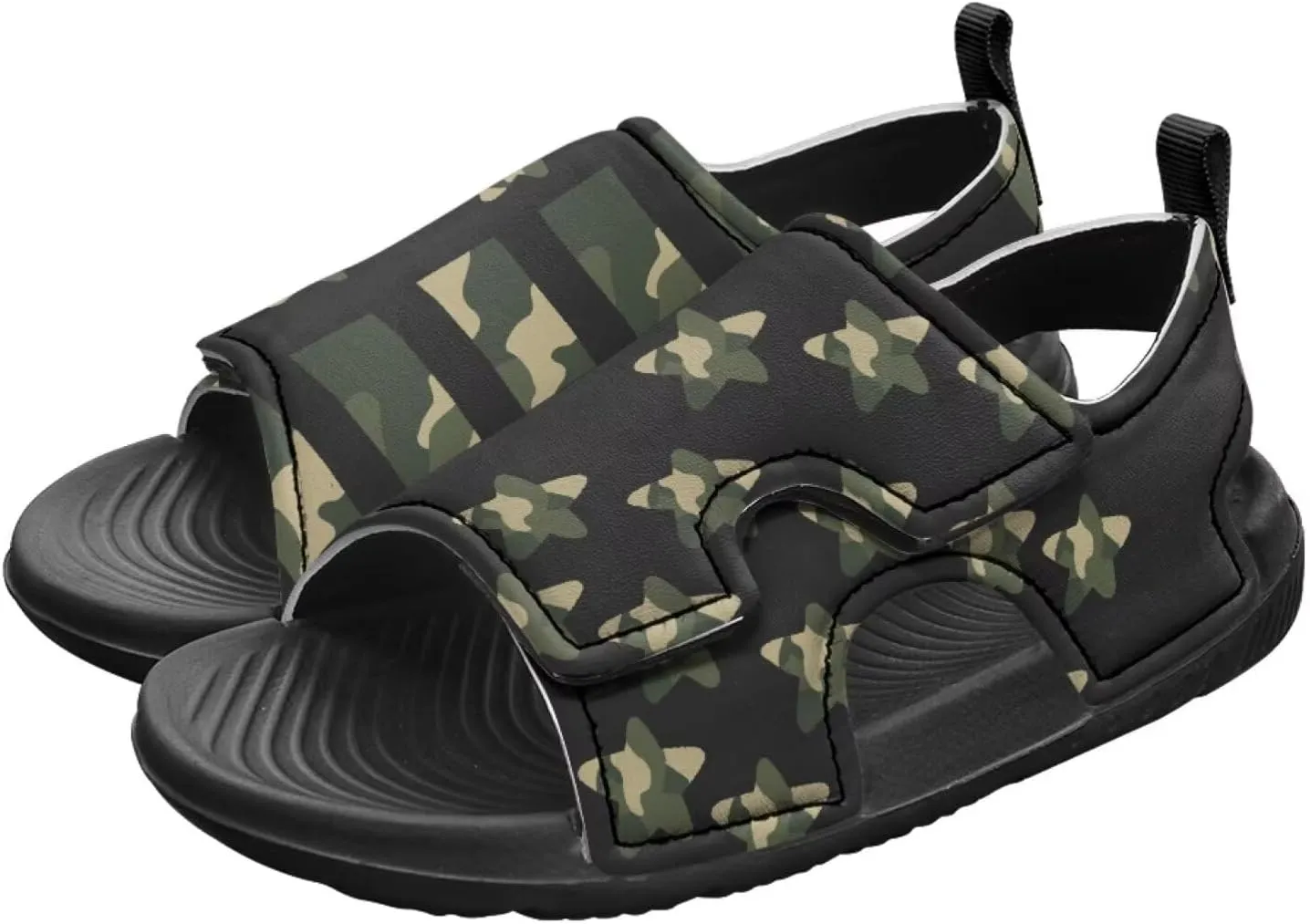 Kids Sandals Boys Girls Summer Outdoor Non-slip Athletic Sandals Adjustable Sport Sandal Lightweight Beach Gifts for Toddler/Little/Big Kid