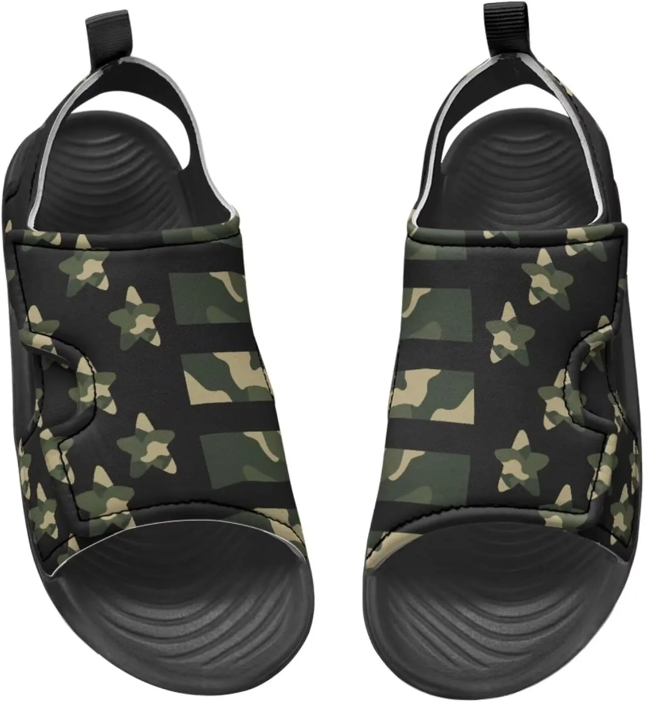 Kids Sandals Boys Girls Summer Outdoor Non-slip Athletic Sandals Adjustable Sport Sandal Lightweight Beach Gifts for Toddler/Little/Big Kid