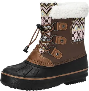 Kids Shoes Snow Boots Girls Boys OutdoorBoots Warm Boots with Cotton Snow Boots Girl Apparel