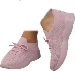 Ladmiple Sneakers For Women Trendy 2025 Slip On Running Shoes Lightweight Gym Workout Walking Tennis Shoes Fashion Sneakers