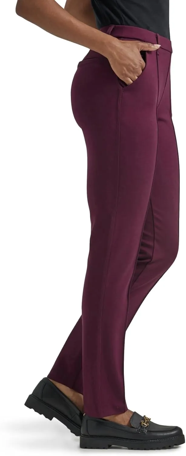 Lee Women's Ultra Lux Comfort Any Wear Straight Leg Pant