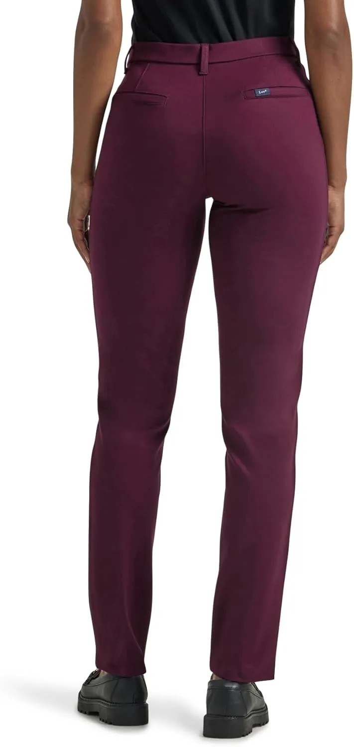 Lee Women's Ultra Lux Comfort Any Wear Straight Leg Pant