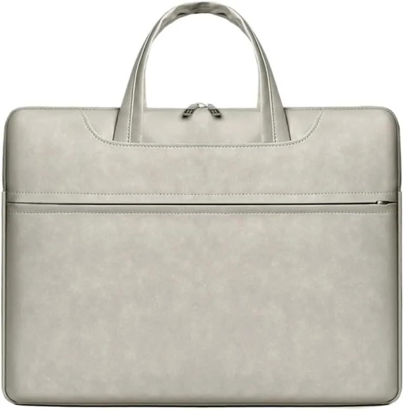 Lightweight Luxury Leather Bag for Laptop Business Documents Handbag Briefcase New Shoulder Bag