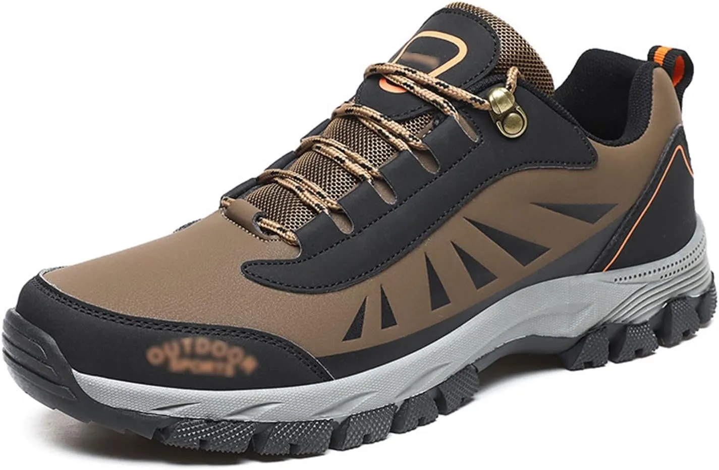 Men's Hiking Shoes, Men's Shoes, Low-Top, Leisure, Hiking, Sports, Travel, Wilderness (Color : Brown, Size : 7)
