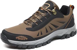 Men's Hiking Shoes, Men's Shoes, Low-Top, Leisure, Hiking, Sports, Travel, Wilderness (Color : Brown, Size : 7)