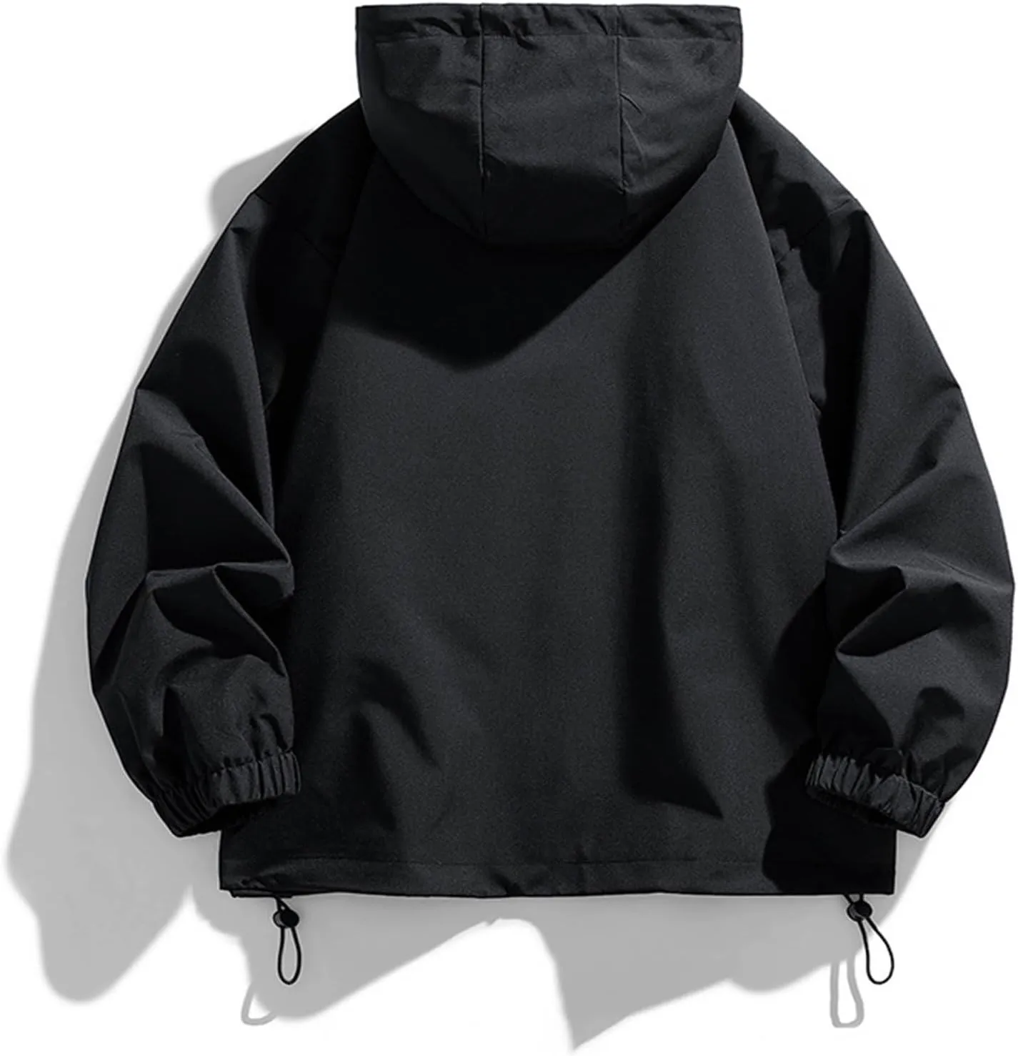Men's Outdoor Jacket Lightweight Mountaineering Jacket Casual Windbreaker Jackets Windproof Zip Up Coats with Pockets