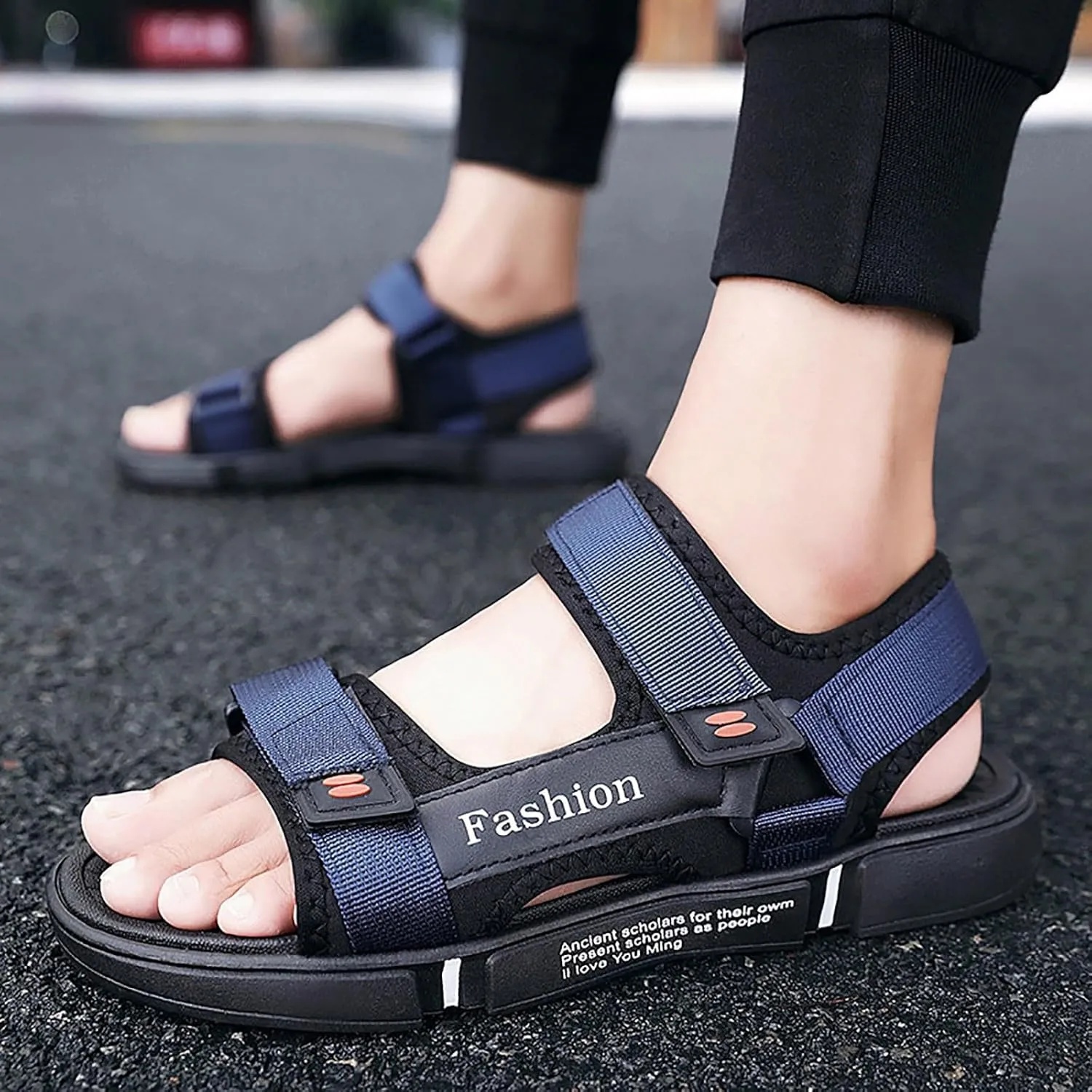 Mens Slip On Sandals Size Couple Sandals Summer New Trend Sports And Leisure Purpose Casual Sandals for Men