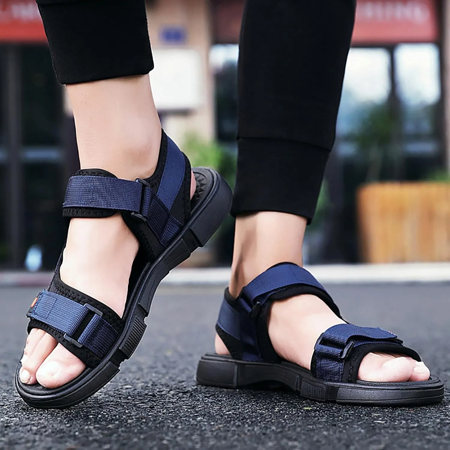 Mens Slip On Sandals Size Couple Sandals Summer New Trend Sports And Leisure Purpose Casual Sandals for Men