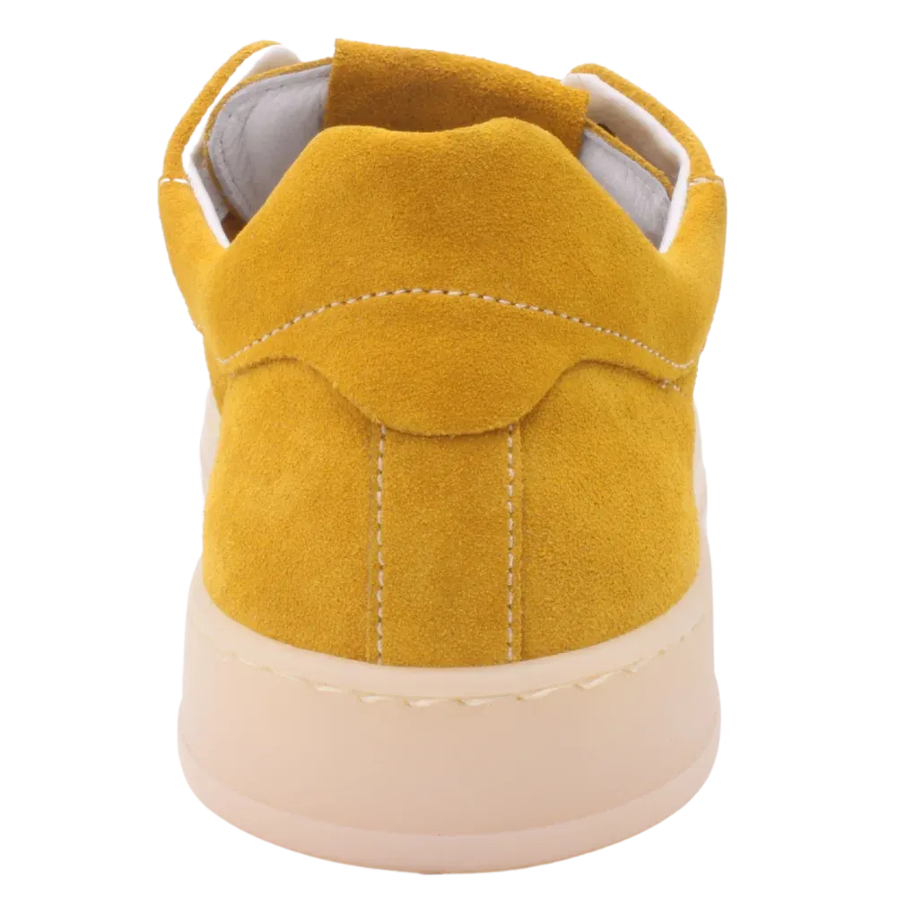 Men’s Sneaker in Suede Giallo (CORFABIO)
