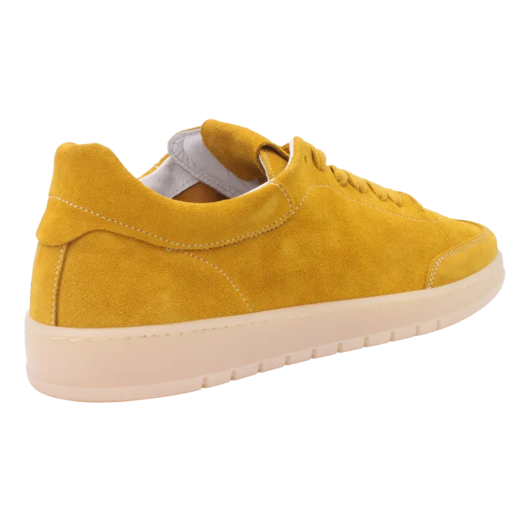 Men’s Sneaker in Suede Giallo (CORFABIO)