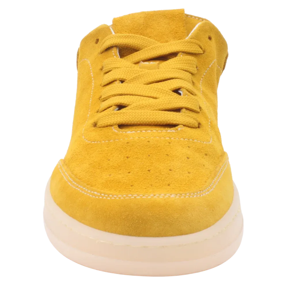 Men’s Sneaker in Suede Giallo (CORFABIO)