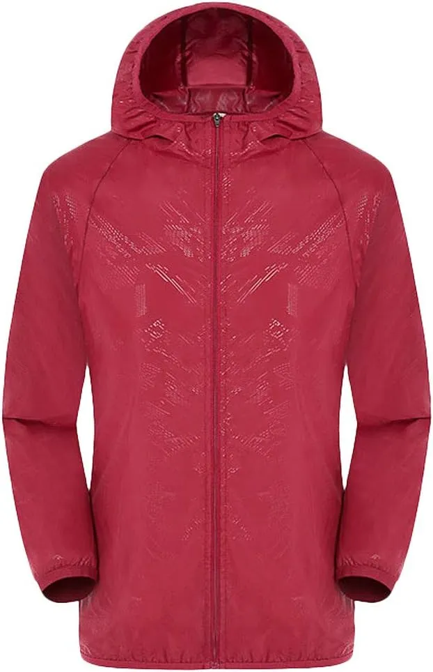 Men's Waterproof Rain Jacket Windbreaker Jacket Lightweight Water-Resistant Windbreakers For Jacket, S-4XL