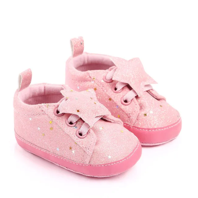 Newborn Causal Baby Boy Girl Shoes. Sneakers Infant First Walkers Crib Shoes