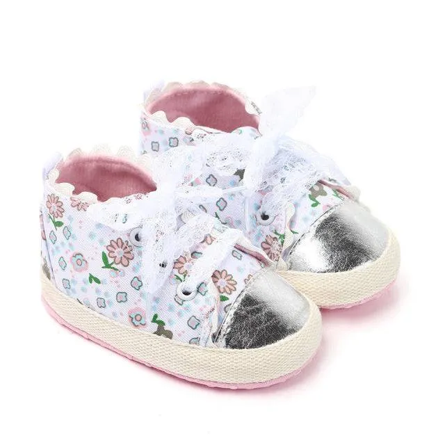 Newborn Causal Baby Boy Girl Shoes. Sneakers Infant First Walkers Crib Shoes