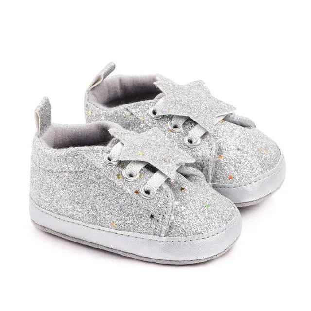 Newborn Causal Baby Boy Girl Shoes. Sneakers Infant First Walkers Crib Shoes