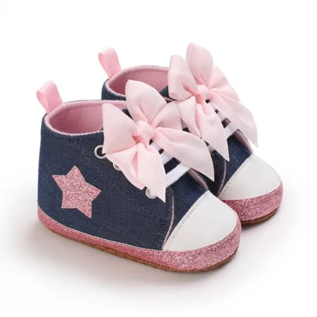 Newborn Causal Baby Boy Girl Shoes. Sneakers Infant First Walkers Crib Shoes