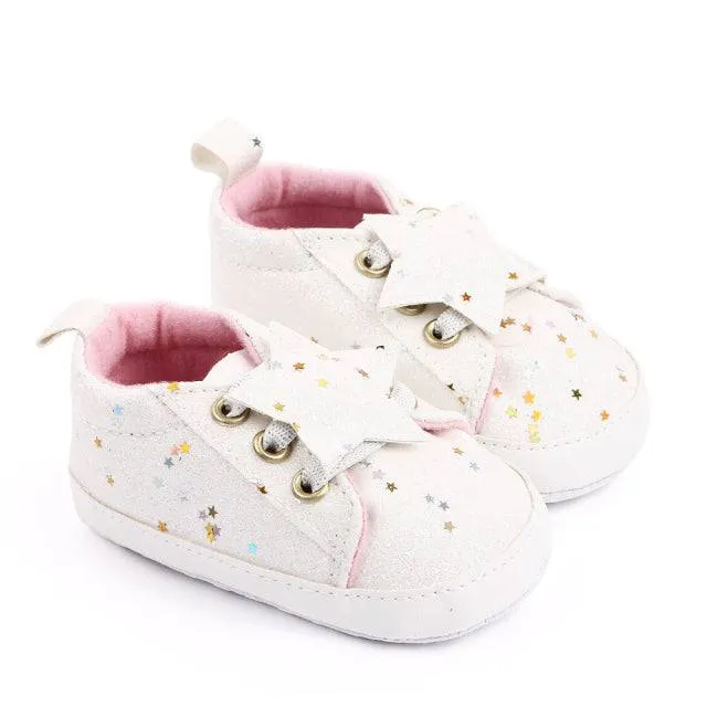 Newborn Causal Baby Boy Girl Shoes. Sneakers Infant First Walkers Crib Shoes