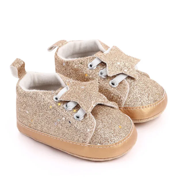 Newborn Causal Baby Boy Girl Shoes. Sneakers Infant First Walkers Crib Shoes