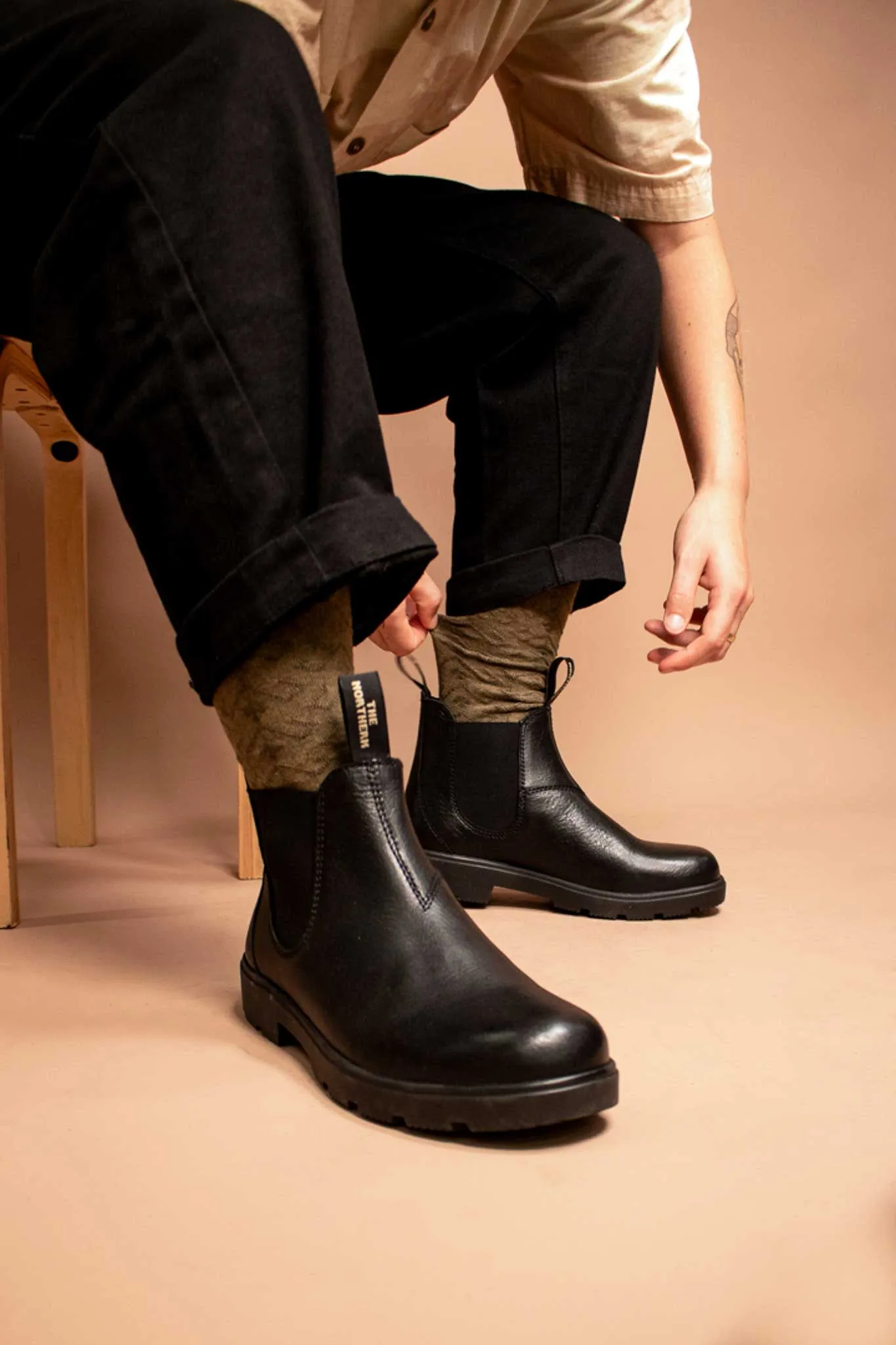 Nora - Veg Pull-Up Leather