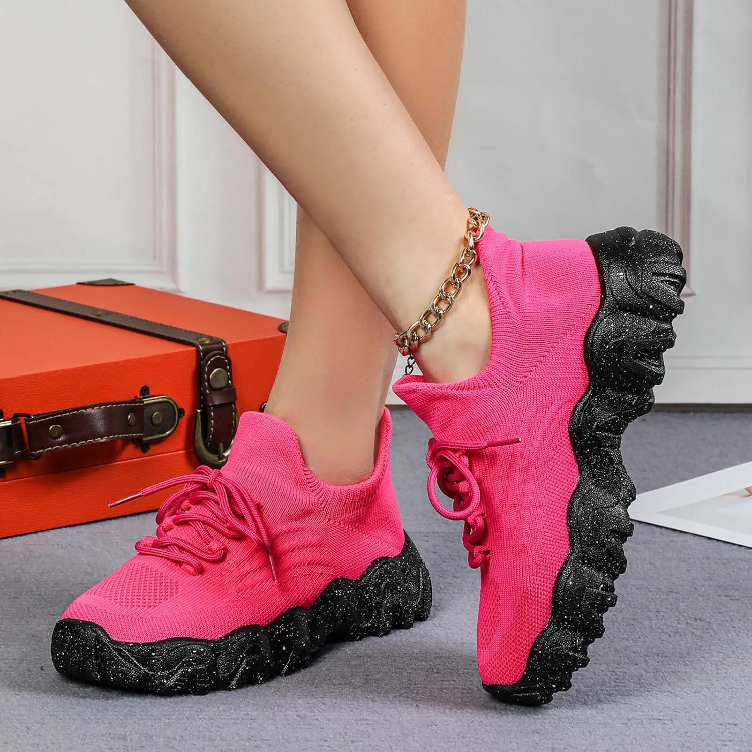 Nurse Babe Tennis Shoes Women Ortho Pro Sneakers Comfort Wear Orthowear Shoes Orthopedic Shoe Lightweight Breathable Non-Slip Walking Shoe Arch Support Mesh Footwear Wide Width Plantar Fasciitis