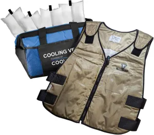 Occunomix TechKewl Phase Change Cooling Vest Blue