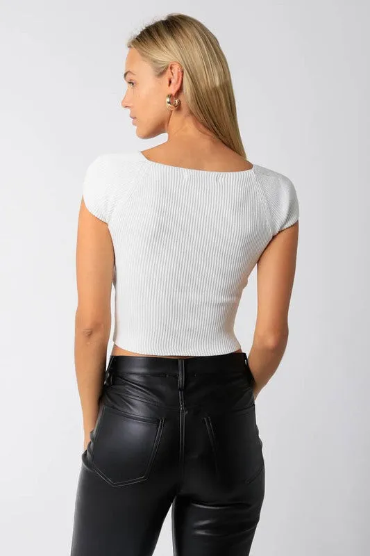 On My Mind Tee Ivory
