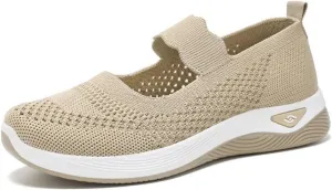 Orthopedic Shoes for Women Arch Support Running Walking Shoe Breathable Wide Toes Nurse Shoes Non Slip Comfortable Slip On Sneakers Food Service Lightweight Casual Sneaker