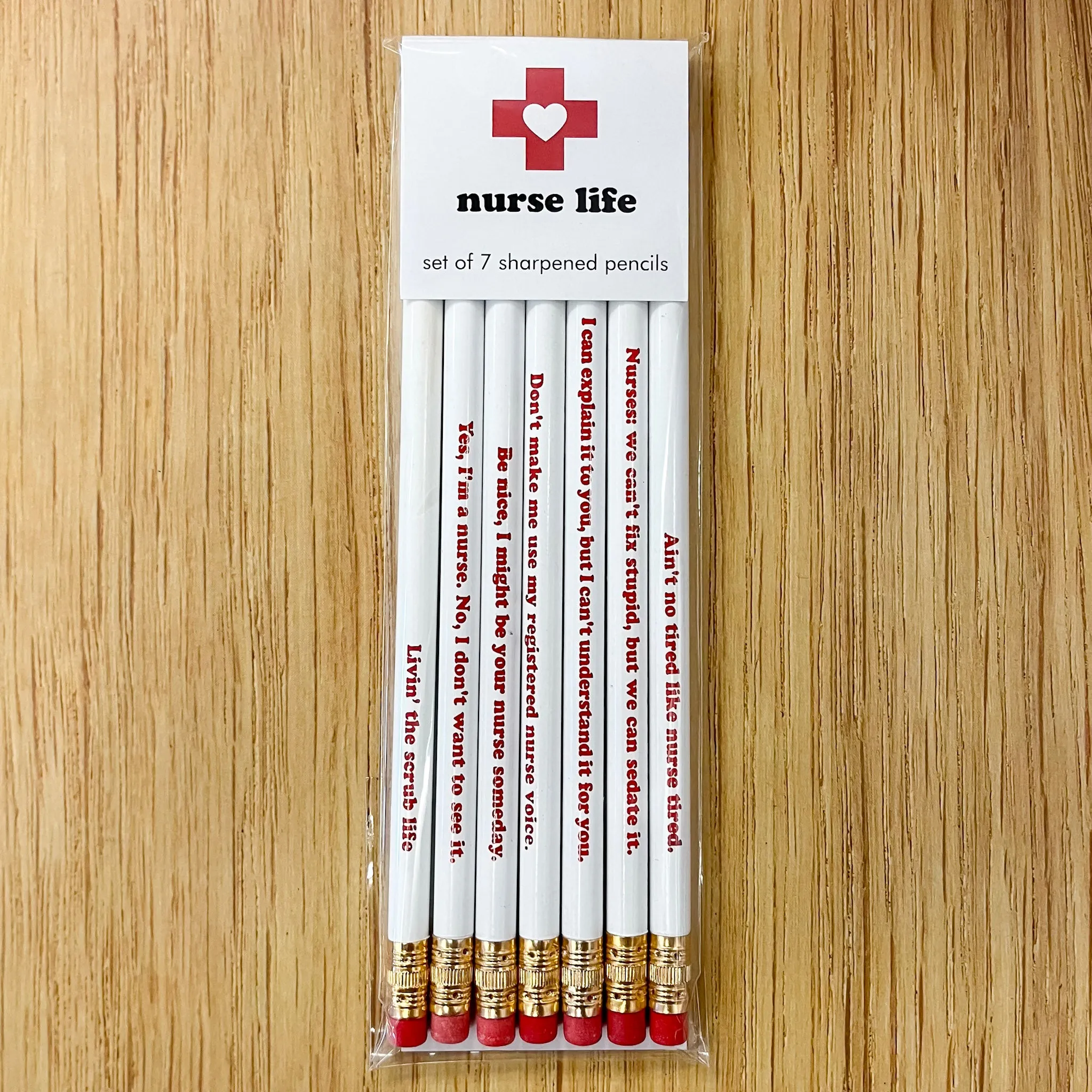 Pencil Set - Nurse Life