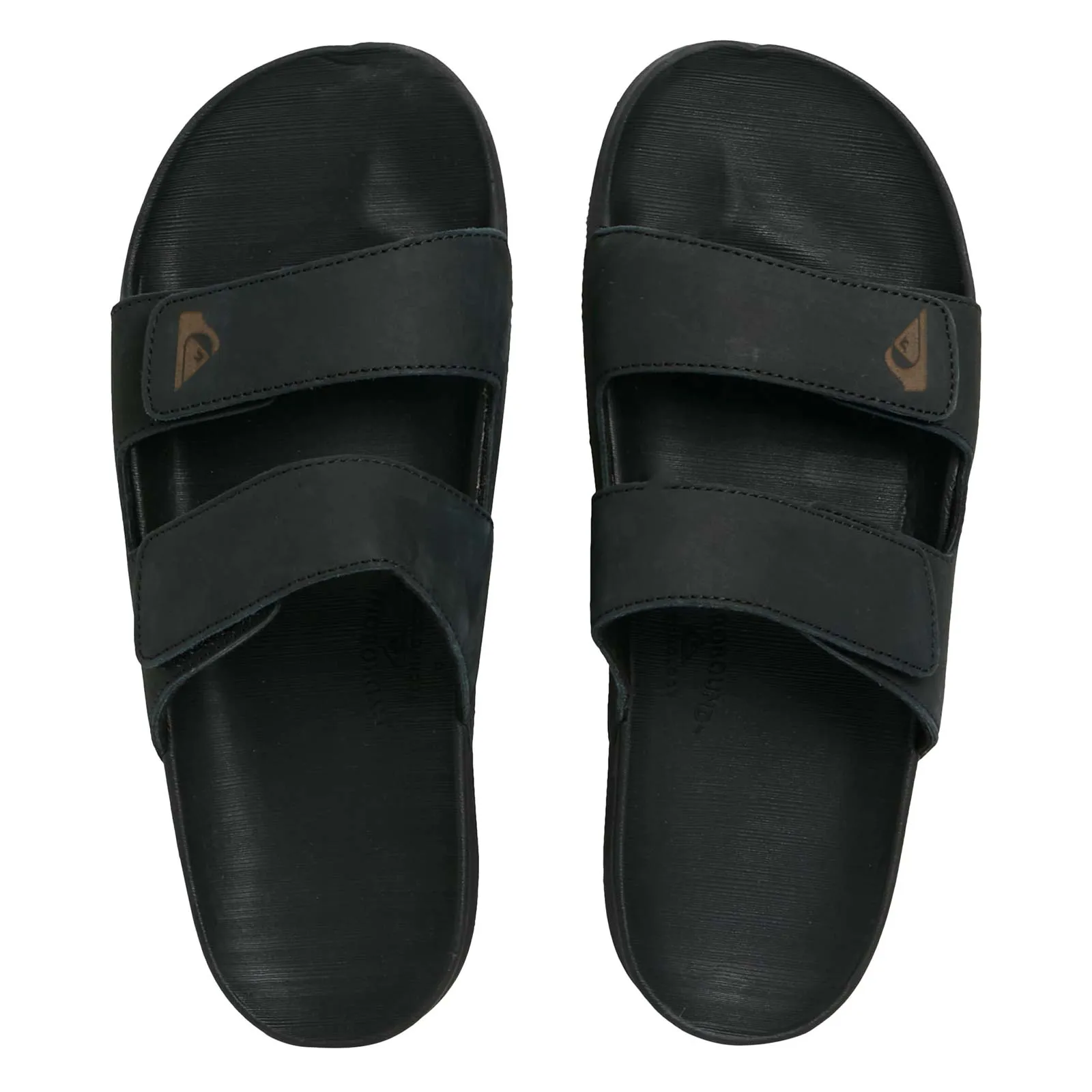 Quiksilver Mens Rivi Leather Slides