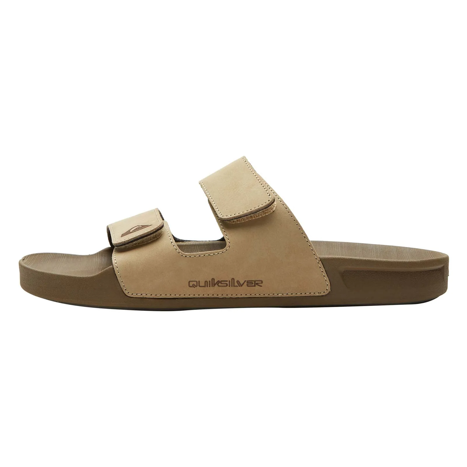 Quiksilver Mens Rivi Leather Slides