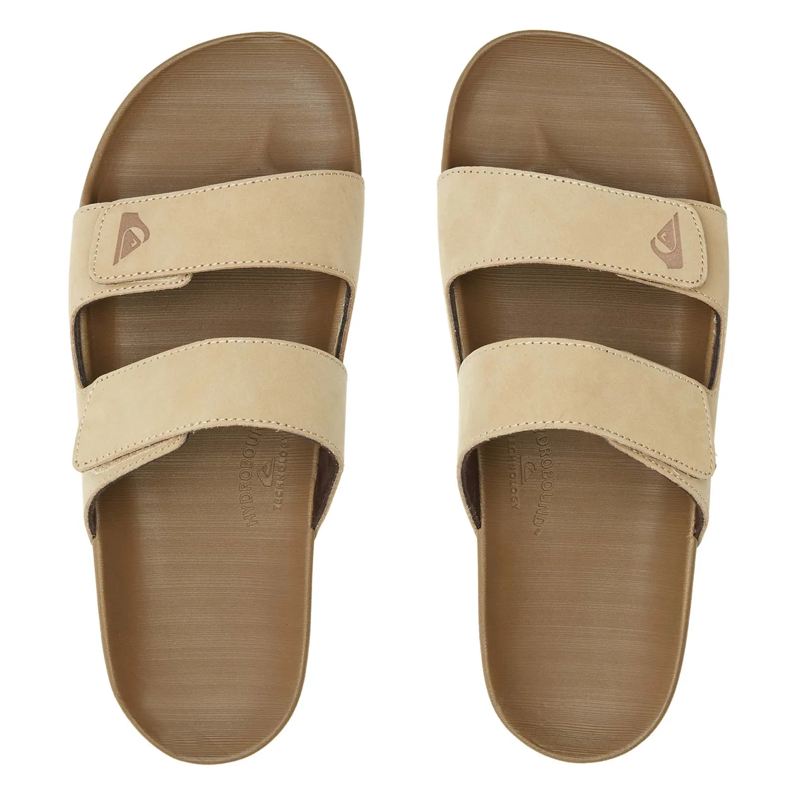 Quiksilver Mens Rivi Leather Slides
