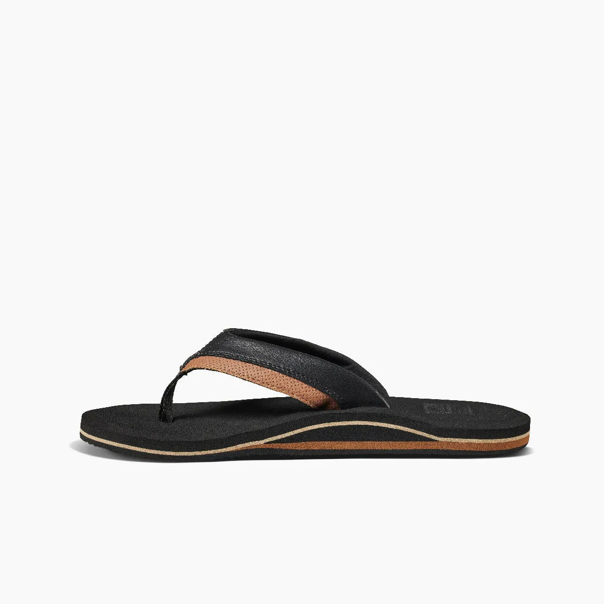 Reef Cushion Dawn Sandal-Black/Tan