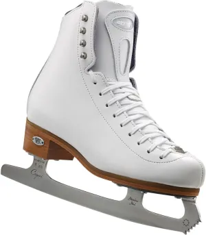 Riedell 23 Stride Girls Figure Skates Size 12.5 Wide