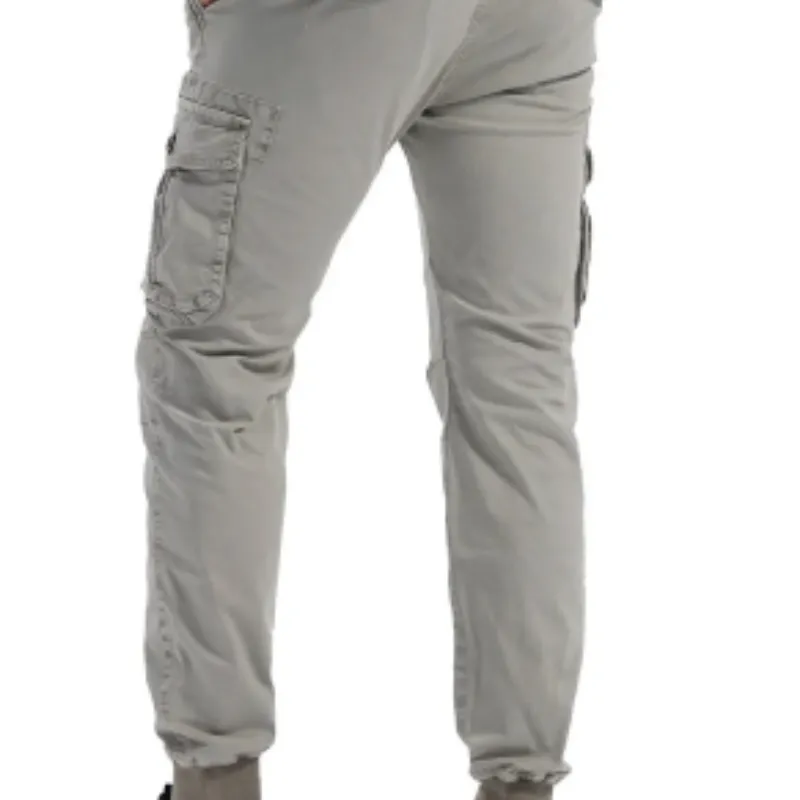 Rugzakj - Cargo Broek Heren – Comfortabele Outdoor Broek met Zakken, Elastische Taille