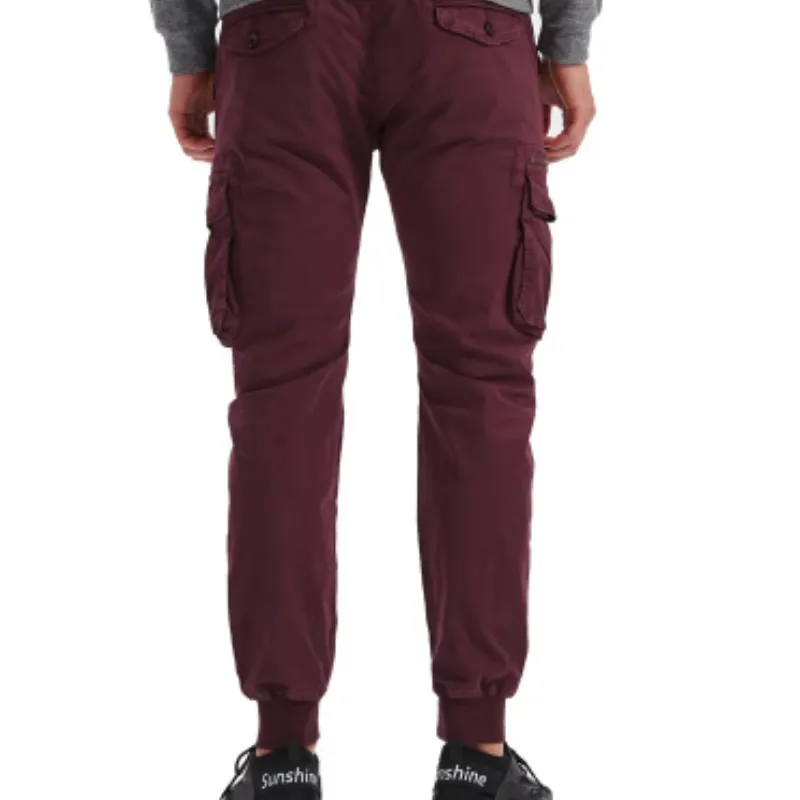 Rugzakj - Cargo Broek Heren – Comfortabele Outdoor Broek met Zakken, Elastische Taille