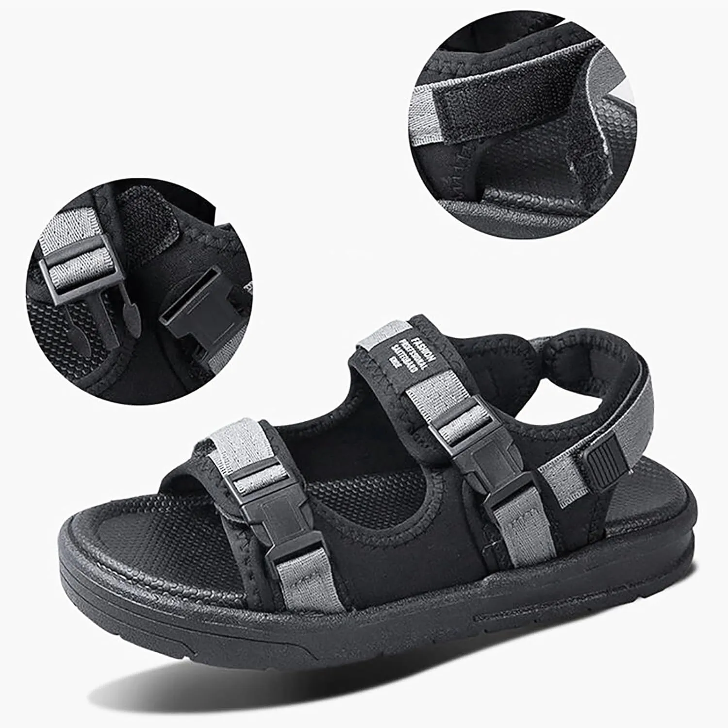 Sandal Mens Casual Summer New Outdoor Leisure Beach Shoes Bottom Strap Sandals Friar Sandals